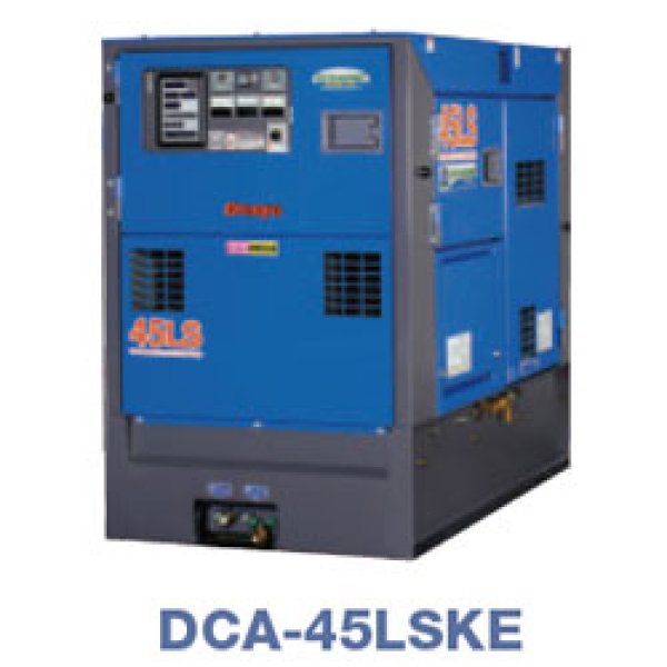 画像1: デンヨーDCA-45LSKE2：防音型ディーゼル発電機（三相）*新価格 (1)